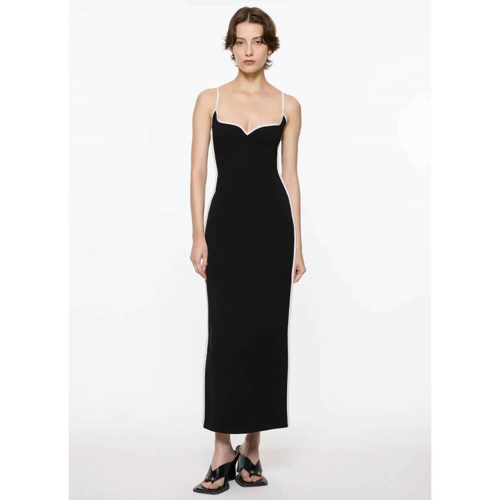 NEW PARIS GEORGIA heart dress in black